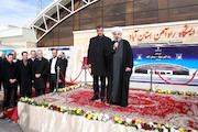 افتتاح راه آهن میانه - بستان آباد
