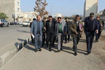 بازدید از پروژه  ۱۰۰۰میلیارد تومانی بازآفرینی/ اعطای احکام اعضای هیات اجرایی  سفر پژمان به زنجان