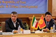 دیدار وزیر راه و  شهرسازی ایران با وزیر حمل و نقل و راه جمهوری قرقیزستان