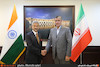 دیدار وزیر راه و شهرسازی ایران با وزیر امورخارجه هندوستان