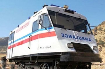 راهاندازی نخستین اورژانس ریلی کشور در راهآهن مراغه- میانه  اورژانس ریلی
