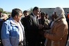 بازدید وزیر راه و شهرسازی از مناطق سیل‌زده شهرستان جاسک