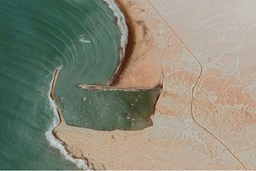 تمديد مجوز ساخت دستك رسوبگير بندر صيادی بريس پسکرانه چابهار