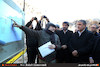  بازدید وزیر راه و شهرسازی از پروژه پل راه‌آهن آرپاچای اردبیل