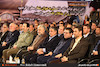 مراسم افتتاحیه نمایشگاه رونق تولید که در مصلی تهران با حضور وزیر راه و شهرسازی