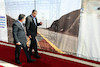 مراسم افتتاح قطعات دو و سه آزادراه همت-کرج با حضور رئیس جمهور و وزیر راه و شهرسازی