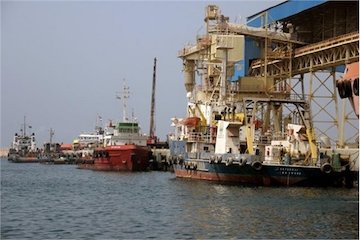 افزایش ۱۰ درصدی صادرات از بنادر عسلویه بندر عسلویه