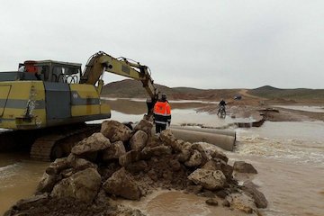 خسارت سیل به ۳۰۷ کیلومتر راههای استان خراسان شمالی سیل خراسان شمالی