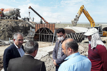احداث باند دوم محور سه راهی صحرا - رضی امیر کندی بطول ۱۴ کیلومتر اردبیل اردیبهشت 98 -1