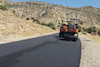 عملیات لکه گیری و روکش آسفالت راه های شریانی ایلام