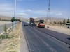  عملیات تراش و روکش آسفات محور سمنان - مهدیشهر