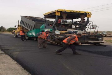 طرح بهسازی محور قدیم قم – کاشان اجرایی شد  بهسازی1