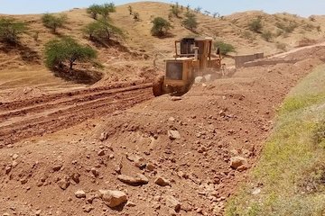 آغاز عملیات اجرایی پروژه چهار خطه کردن محور شوشتر- مسجد سلیمان خوزستان 15