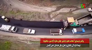 فیلم| عملیات بازسازی،بهسازی و روکش آسفالت ۱۳ کیلومتر از محور ترانزیتی خوش ییلاق (محور آزادشهر-شاهرود)