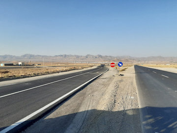 بهره برداری ۵ و نیم کیلومتر از باند دوم محور تیران – سامان پروژه تیران سامان،اصفهان
