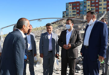 آغاز عملیات اجرایی پروژه ۳۹۰ واحدی طرح اقدام ملی مسکن در شهر جدید سهند طاهرخانی- شهر جدید سهند- شرکت عمران شهرهای جدید