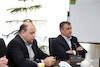 دیدار وزیر راه و شهرسازی با نایب رئیس مجلس و جمعی از نمایندگان استان اردبیل 