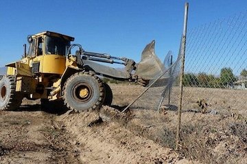 تشدید اقدامات حفاظتی برای حراست از اراضی ملی در تعطیلات محرم  رفع تصرف از اراضی در همدان