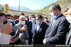 بازدید وزیر راه و شهرسازی به همراه معاون رییس‌جمهور از قطعه دوم آزادراه تهران شمال