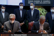 مراسم امضای تفاهمنامه ساخت  ٢٠ هزار واحد طرح اقدام ملی در استان تهران 