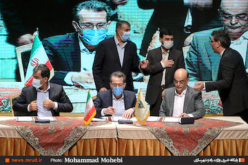 امضای تفاهمنامه احداث خط دوم ریلی مسیر سنگان- بافق/ هدفگذاری افزایش ۴۵ درصدی تولید واگن در سال جاری تفاهم نامه