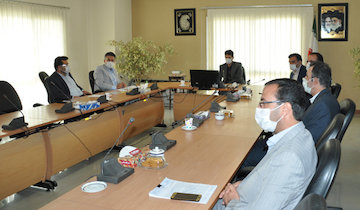 نشست مشترک مدیرکل راه و شهرسازی استان اصفهان با فرماندار و شهرداران شهرستان نجفآباد جلسه بررسی پروژهای  نجف اباد،اصفهان