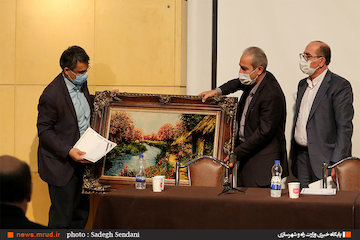 برگزاری مراسم تکریم و معارفه مدیرکل رفاه و پشتیبانی وزارت راه و شهرسازی برگزاری مراسم تکریم و معارفه مدیرکل پشتیبانی و رفاه وزارت راه و شهرسازی با حضور معاون وزیر