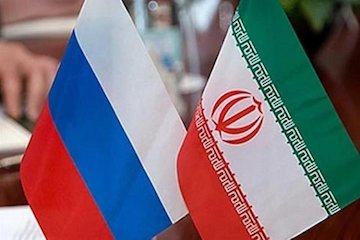 آغاز نشست دو روزه دوازدهمین اجلاس گروه کاری همکاریهای حملونقلی جمهوری اسلامی ایران و فدراسیون روسیه پرچم ایران و روسیه