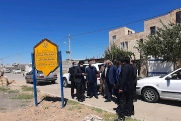 بازديد مديركل راه و شهرسازی خراسان رضوی از پروژههای راه وشهرسازی شهرستان های خوشاب، جوين وجغتای bazdid-6-6-99 (4).jpeg