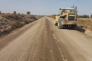 تسطیح و رگلاژ 2 هزار کیلومتر از راه‌های روستایی سیستان 