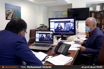 برگزاری جلسه ویدئو کنفرانس مجمع عادی سالانه شرکت آزمایشگاه فنی و مکانیک خاک  جلسه مجمع شرکت آزمايشگاه فني و مكانيك خاك