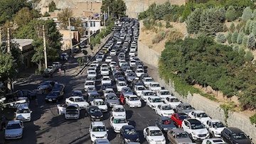 جاده چالوس یکطرفه شد/ محدودیت تردد در کمربندی محمودآباد - فریدونکنار جاده چالوس