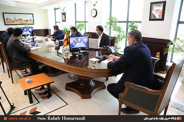 اهداف بلند ایران و افغانستان برای خط ریلی خواف-هرات ویدئوکنفرانس وزیران راه ایران و افغانستان در خصوص افتتاح راهآهن خواف-هرات