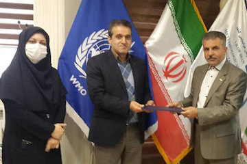 قدردانی مدیرکل هواشناسی گیلان از کار گروه تهک استان ميره جيني