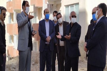 بهرهبرداری از پروژه ۸۰ واحدی بافت فرسوده "حکیم شیروان" تا یک سال آینده پروژه 80 واحدی بافت فرسوده حکیم شیروان راه و شهرسازی خراسان شمالی 1