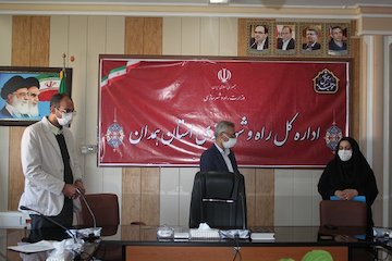 سرپرست اداره واگذاری اداره کل راه و شهرسازی استان همدان منصوب شد تودیع و معارفه همدان2
