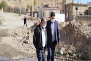 بازدید از روند اجرای پروژه های راه روستایی فاروج راه و شهرسازی خراسان شمالی
