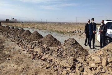 بازدید از روند اجرای پروژه های راه روستایی فاروج راه و شهرسازی خراسان شمالی 1 
