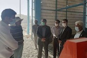 بازدید مدیر کل راهداری و حمل و نقل جاده ای سیستان و بلوچستان از طرح توسعه سالن مسافری پایانه مرزی میرجاوه