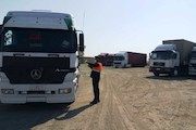 افزایش تردد کامیون های صادراتی و ترانزیتی در پایانه مرزی میلک