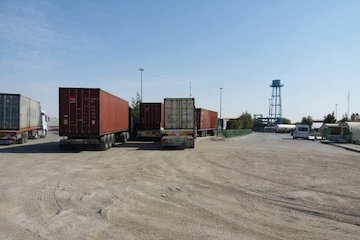 افزایش تردد کامیون های صادراتی و ترانزیتی در پایانه مرزی میلک