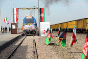 افتتاح راه آهن خواف-هرات