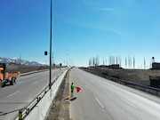 نصب نیوجرسی در آزادراه زنجان- قزوین 