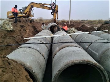 بهرهبرداری از طرح احداث آبنمای لولهای روستای حسینآباد میشمست بخش مرکزی قم  خبر