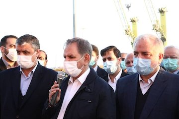 آغاز عملیات اجرایی ۴ پروژه مهم عمرانی بندر چابهار به ارزش بیش از ۹۰۰۰ میلیارد ریال در سواحل استان سیستان و بلوچستان  مراسم