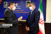 دیدار سفیر جدید جمهوری عربی سوریه در ایران با وزیر راه و شهرسازی 