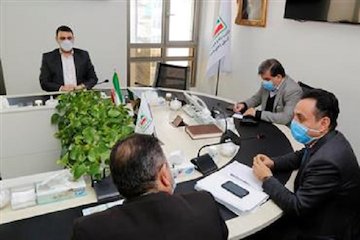 برگزاری مراسم معارفه سرپرست دفتر مدیرعامل و روابطعمومی سازمان ملی زمین و مسکن جلسه