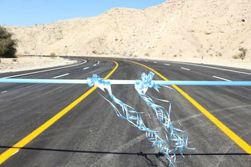 قطعه اول کمربندی بندر خمیر به بهرهبرداری رسید کمربندی خمیر 1
