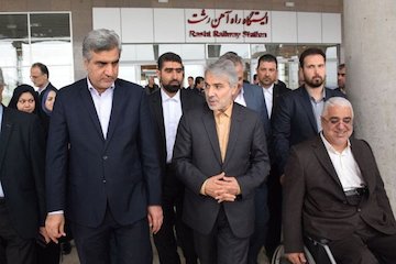 اتصال راهآهن رشت - کاسپین به خلیج فارس تا بهار سال ۱۴۰۰/ احداث پل به طول ۲۶۰ متر بر روی بزرگراه رشت - انزلی  نوبخت