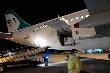 انتقال دومین محموله واکسن کرونا از مسکو به تهران با پرواز ماهان  واکسن